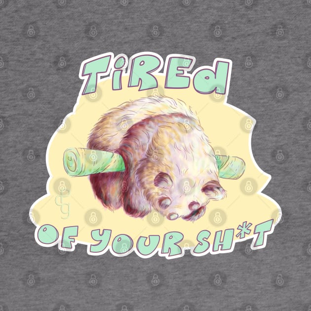 Tired Panda by Sutilmente